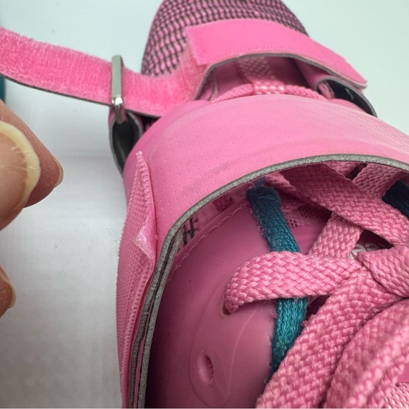 Reebok Legacy Lifter Flexweave Sneaker Women’s Size 8 Pink Teal Weightlifting - Picture 12 of 12